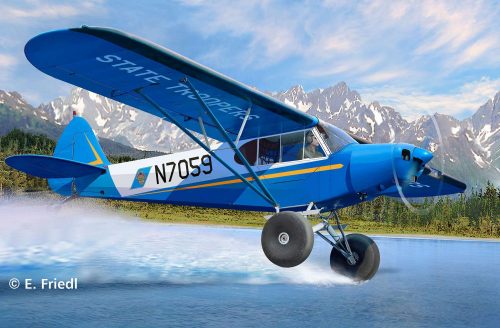 Revell - Piper PA-18 with Bushwheels 1:32 (4890)