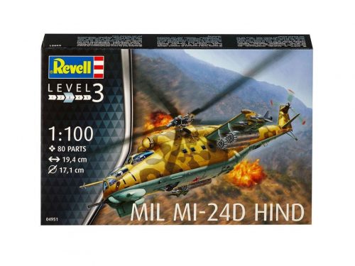 Revell - Mil Mi-24D Hind 1:100 (4951)