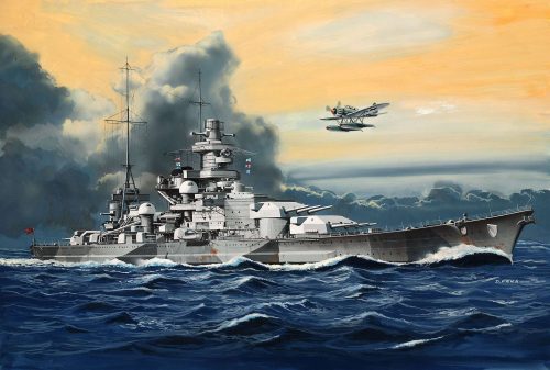 Revell - Battleship Scharnhorst 1:1200 (5136)