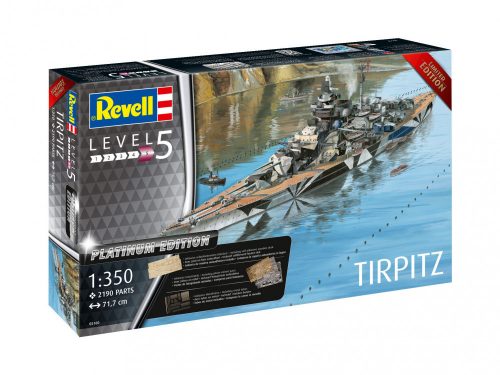 Revell - Battleship Tirpitz Platinum Edition