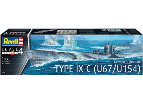 Revell - German Submarine Type IX C (early turret)