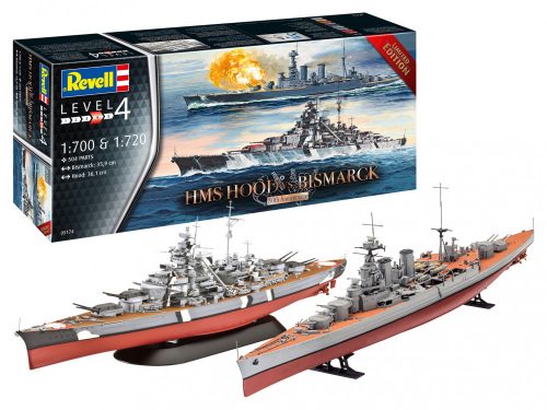 Revell - HMS HOOD vs. BISMARCK- 80th Anniversary 