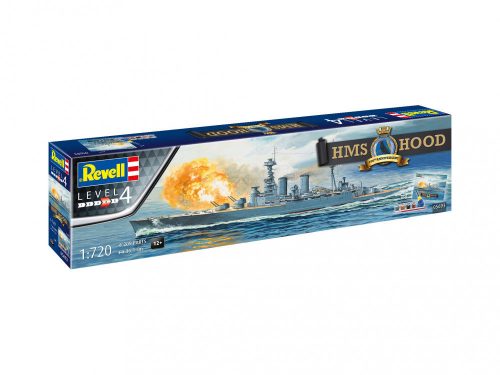 Revell - 100 Years HMS Hood ajándékszett