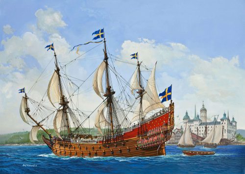 Revell - Gift Set - Royal Swedish Warship 'VASA' 1:150 (5719)