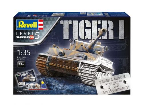 Revell - Gift Set 75 Xears Tiger I (5790)