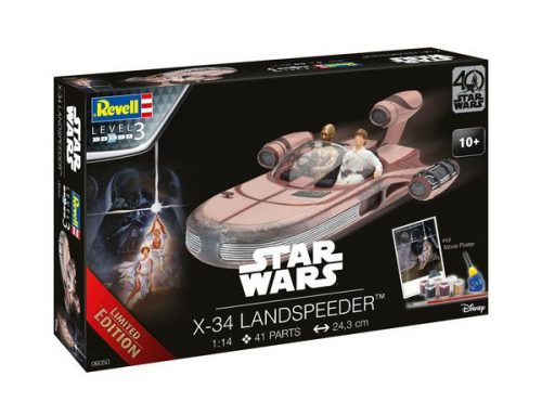 Revell - Star Wars Gift Sets X-34 Landspeeder (Ltd. Edition) 1:14 (6050)