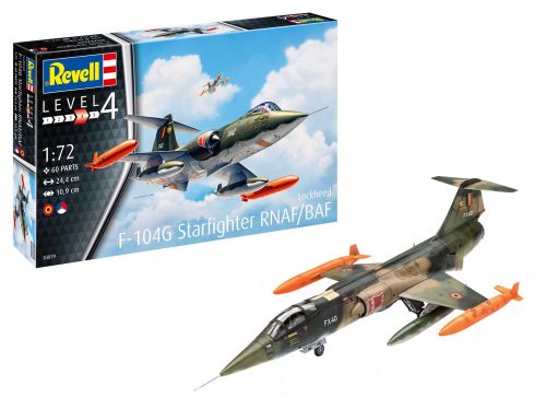 Revell Modell szett F-104 G Starfighter NL/B 1:72