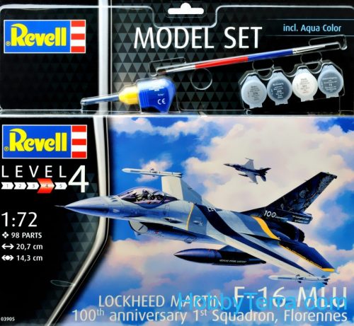 Revell - Model Set F-16 Mlu (Belgium) 70Th Anniversary (63905)