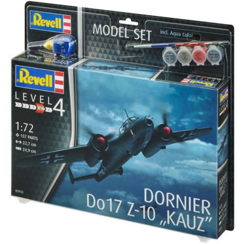 Revell - Model Set Model Set Dornier Do17Z-10 (63933)