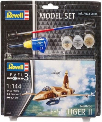 Revell - Model Set F-5E Tiger II 1:144 (63947)