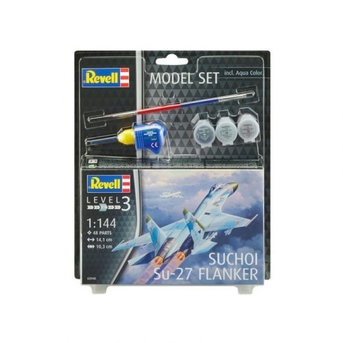 Revell - Model Set Suchoi Su-27 Flanker 1:144 (63948)