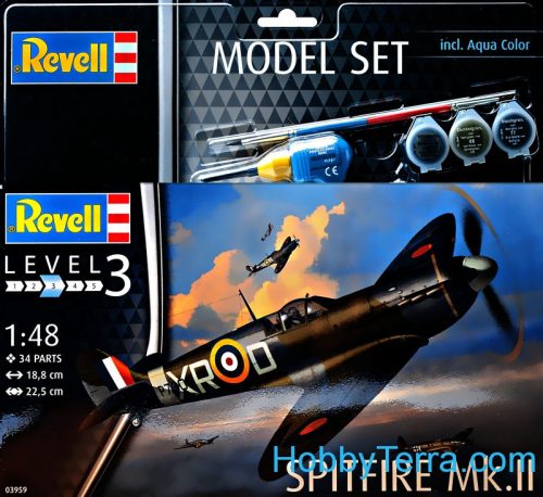 Revell - Model Set Spitfire Mk.II 1:48 (63959)