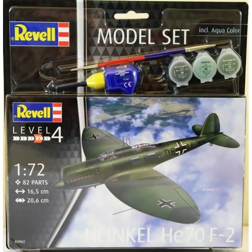 Revell - Model Set Heinkel He70 F-2 1:72 (63962)