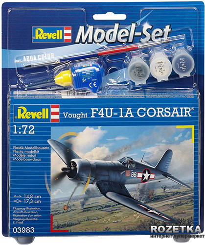 Revell - Model Set - Vought F4U-1D Corsair 1:72 (63983)