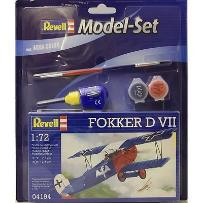 Revell - Model Set - Fokker D VII 1:72 (64194)