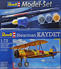 Revell - Model Set Stearman Kaydet 1:72 (64676)