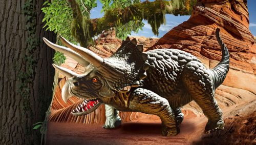 Revell - Dinosaurs - Triceratops 1:13 (6471)