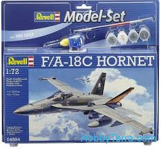 Revell - Model Set F/A-18C Hornet 1:72 (64894)