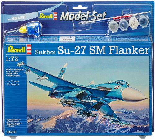 Revell - Model Set Sukhoi Su-27 SM Flanker 1:72 (64937)