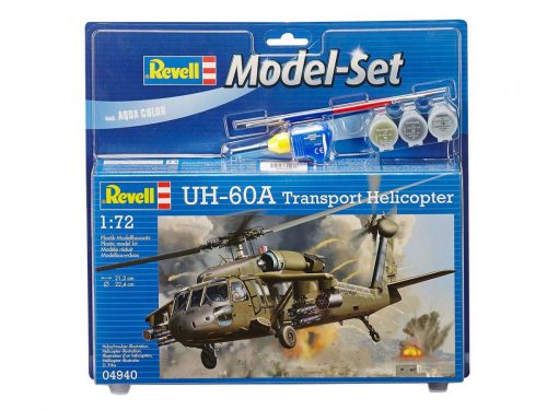 Revell - Model Set UH-60A Transport Helicopter 1:72 (64940)