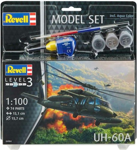 Revell - Model Set Model Set Uh-60A 1:1100 (64984)