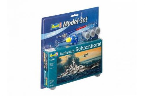 Revell - Model Set Battleship Scharnhorst 1:1200 (65136)