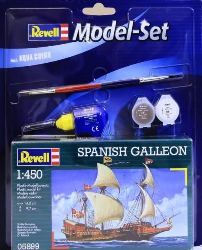 Revell - Model Set - Spanish Galleon 1:450 (65899)