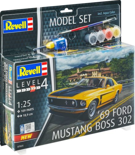 Revell - Modell szett 1969 Boss 302 Mustang