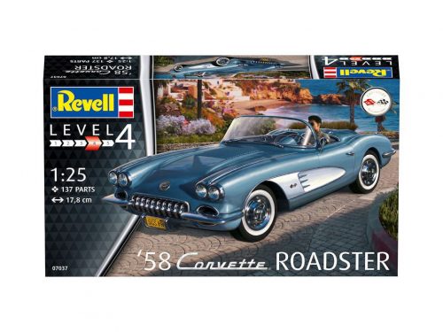 Revell - Model Set '58 Corvette Roadster (67037)