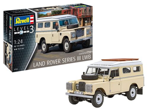 Revell - Model Set Land Rover Series III LWB (commercial)