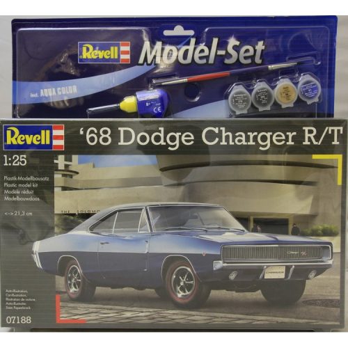 Revell - Model Set - '68 Dodge Charger R/T 1:25 (67188)