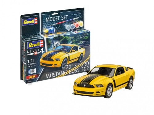 Revell - Modell szett 2013 Ford Mustang Boss 302