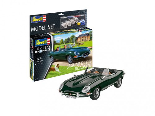 Revell - Model Set Jaguar E-Type Roadster