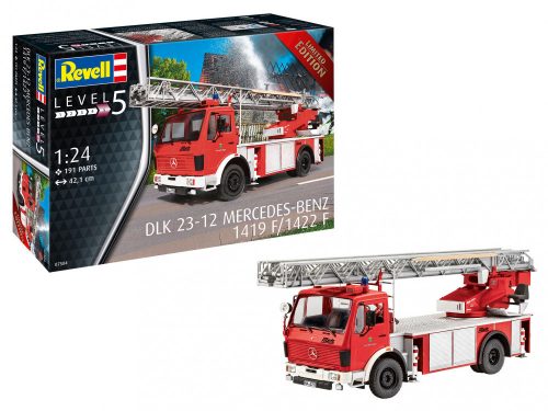 Revell - DLK 23-12 Mercedes-Benz 1419/1422 tűzoltó (7504)