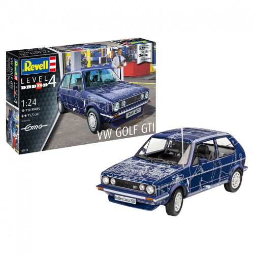 Revell - Vw Golf Gti Builders Choice 1:24