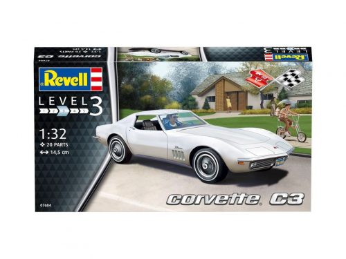 Revell - Corvette C3 1:32 (7684)