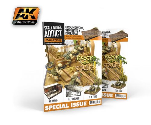 AK Interactive - Scale Model Addict No4 English  Exclusive Distribution