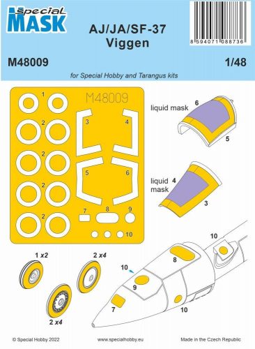 Special Hobby - AJ/JA/SF-37 Viggen MASK