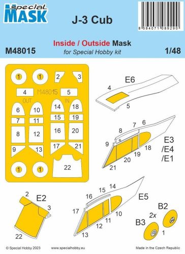 Special Hobby - J-3 Cub MASK 1/48