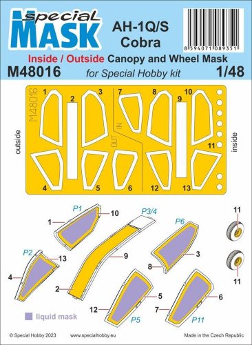 Special Hobby - AH-1Q/S Cobra MASK 1/48