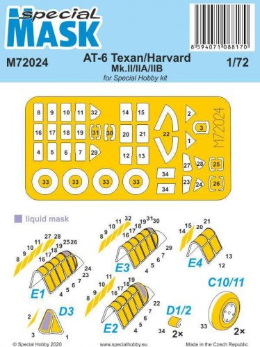 Special Hobby - AT-6 Texan/Harvard Mk.II/IIA/IIB Mask