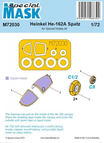 Special Hobby - Heinkel He 162 MASK