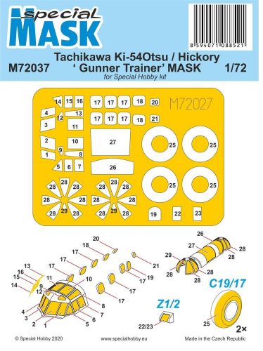 Special Hobby - Tachikawa Ki-54Otsu / Hickory Gunner Trainer MASK