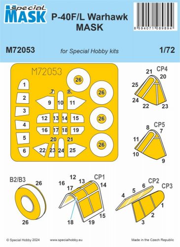 Special Hobby - P-40F/L Warhawk MASK