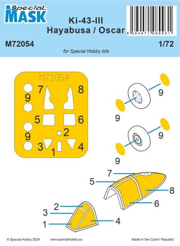 Special Hobby - Nakajima Ki-43-III Hayabusa MASK