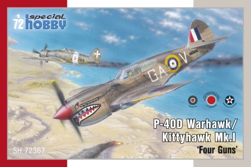 Special Hobby - Curtiss P-40D Warhawk / Kittyhawk Mk.I "Four Guns"