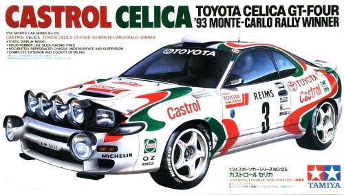 Tamiya - Castrol Celica Toyota Celica GT-Four '93 Monte-Carlo Rally Winner