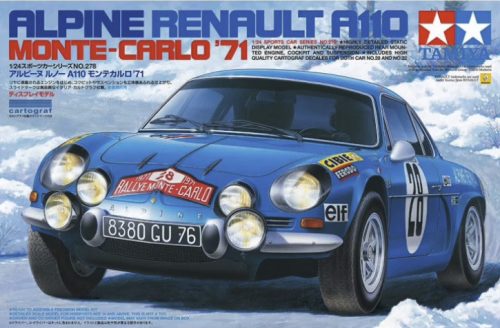 Tamiya - Renaultalpine A110 '71 - Monte Carlo