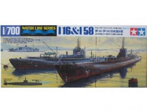 Tamiya - Japanese Navy Submarine - I-16 & I-58