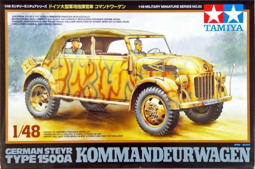 Tamiya - Kommandeurwagen German Steyr Type 1500A